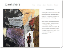 Tablet Screenshot of joanishare.com